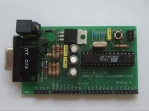 Historia de Arduino - Uno de los prototipos de Arduino
