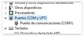 Arduino no reconocido
